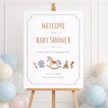 Watercolor-Schaukelpferd-Baby-Shower-Willkommenssc
