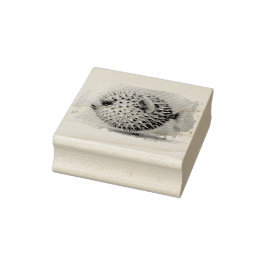 Watercolor Series: Blowfish Gummistempel