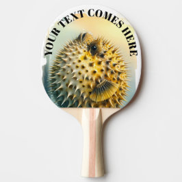 Watercolor Series: Blowfish Tischtennis Schläger