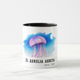 Watercolor Series: Jellyfish 2 Tasse