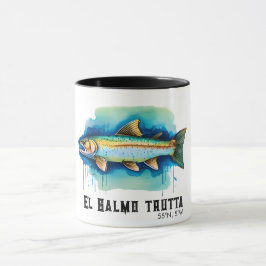 Watercolor Series: Trout/Salmon Tasse