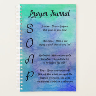 Watercolor SOAP Praetjournal Planer