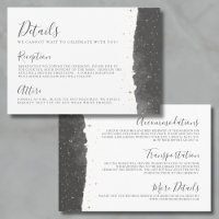Watercolor Starry Night Details Celestie Hochzeit