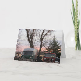 "Watercolor Sunset" Get Well Card Karte