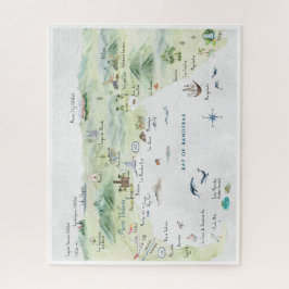 Watercolor Travel Postcard | Puerto Vallarta