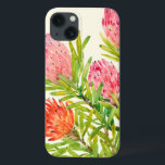 Watercolor-tropische Blumen Case-Mate iPhone Hülle<br><div class="desc">Watercolor-tropischer Blumen-Künstler: Tim OToole</div>