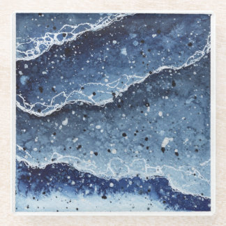 Watercolor Untersetzer Waves