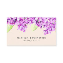 Watercolor-violette lila Blumen
