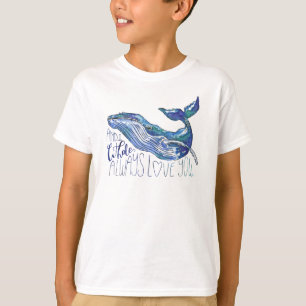 Watercolor-Wal - i-Wal-immer Liebe Sie T-Shirt
