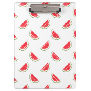 Watercolor Watermelone Muster Klemmbrett