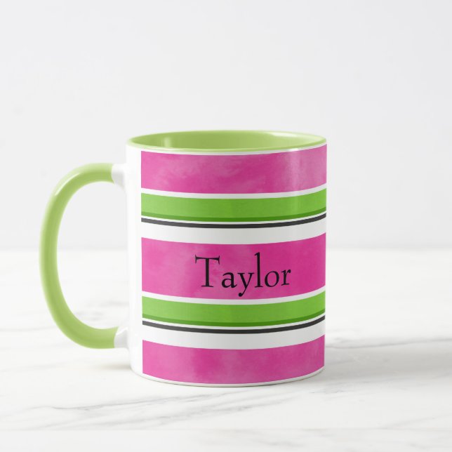 Watercolor Watermelone Tasse (Links)