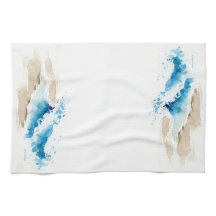 Watercolor-Wellenstrand