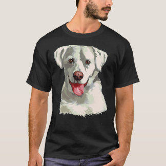 Watercolor White Labrador T-Shirt