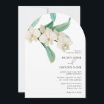 Watercolor White Orchids Floral Wedding Einladung<br><div class="desc">A beautiful watercolor wedding design featuring white Orchid botanicals. An arrangement of watercolor Orchids with greenery. A modern minimalist design for anyone who loves white watercolor Orchids and leaves and botanical themed wedding stationery. An elegant white Orchids and greenery wedding invitation design with modern elements. Matching wedding stationery items and...</div>