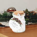 Watercolor Winter Berries Pine Christmas Geschenkanhänger<br><div class="desc">Diese rustikalen, winterspezifischen Gaumenmarken bieten Ihnen dank Ihrer Gastgeschenke Hochzeiten eine personalisierte Möglichkeit, mit einem Blumenstrauß an Pinecones, Kiefernsprigs und anderen Grünpflanzen, und Heiligbeeren ganz oben. Die Rückseite hat eine bordeauxfarbene Aquarellstruktur. Finden Sie passende Produkte in der Kollektion, oder schreiben Sie mir über den Zazzle Chat, wenn Sie Design-Anpassungen oder...</div>