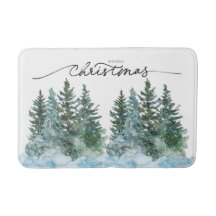 Watercolor Winter Wunderland Weihnachtsbaumen