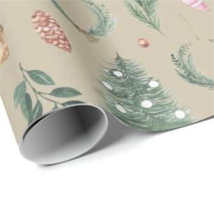 Watercolor Wrapping Paper Set Geschenkpapier