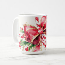 Watercolor-Zuckerstangen-Rotband-Stechpalme