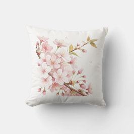 Watercolour Blossoms Beautiful Pillow Cover  Kissen