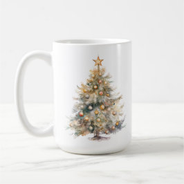 Watercolour Christmas Coffee Mug Kaffeetasse