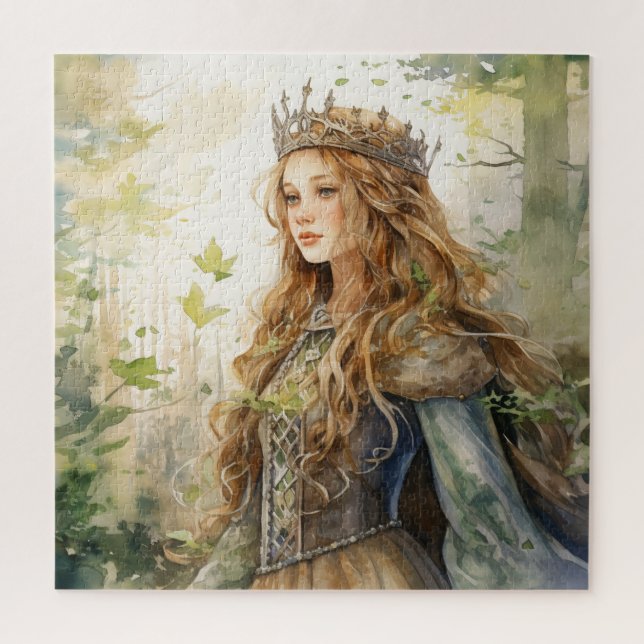 Watercolour Forest Princess (Vertikal)