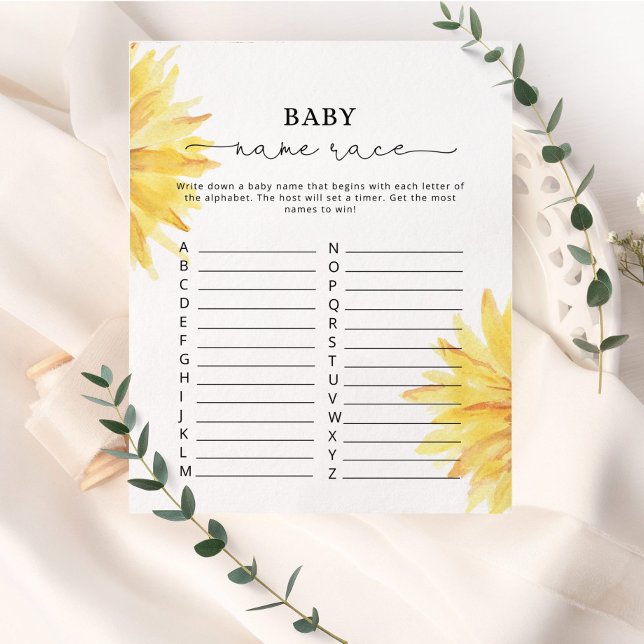 Watercolro Sonnenblumenspiel (Von Creator hochgeladen)