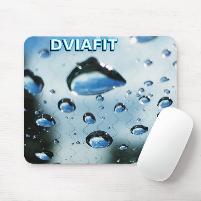 Waterdrop Mousepad (Mit Mouse)