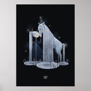 WATERFALL HORSE von Alexandra Dikaia Poster