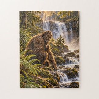 Waterfall-Wächter-Bigfoot-Puzzle