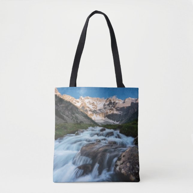 Waterfalls | Aviolo Lake, Italy Tasche (Vorderseite)