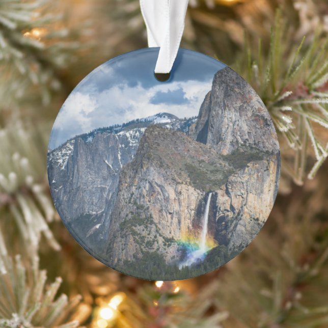 Waterfalls | Bridal Veil Falls Yosemite California Ornament (Baum)