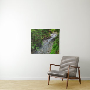 Waterfalls Cuyahoga Valley Ohio Wandteppich