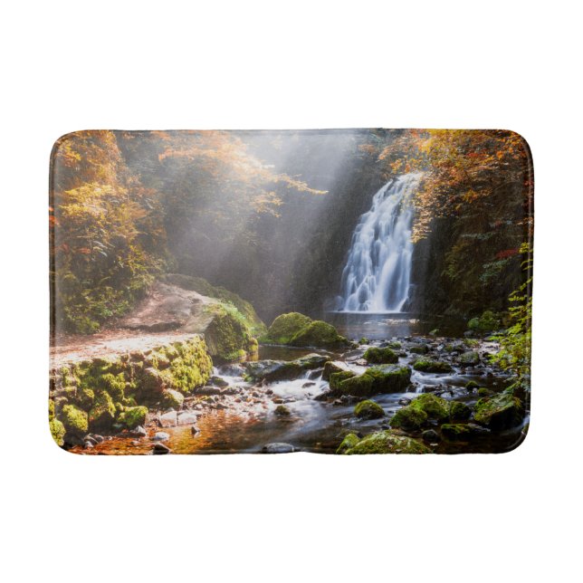 Waterfalls | Gleno, Northern Ireland Badematte (Vorderseite)