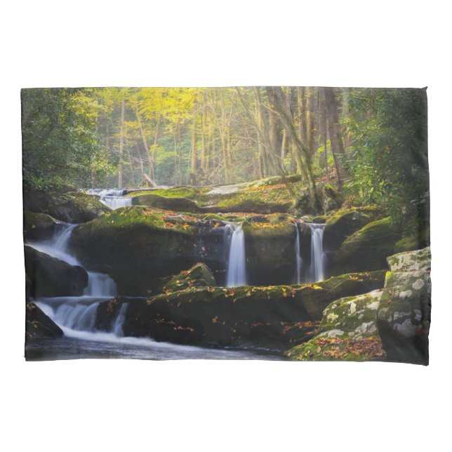Waterfalls | Great Smoky Mountain National Park Kissenbezug (Vorderseite)