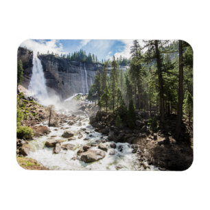Waterfalls   Nevada Fall, Yosemite, CA Magnet