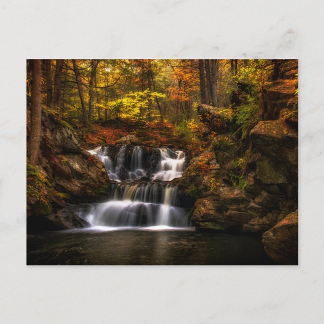 Waterfalls | New England Connecticut Postkarte (Vorderseite)