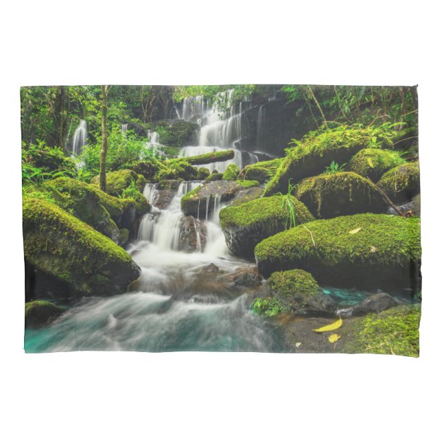 Waterfalls | Phu Tub Berk Mountain, Thailand Kissenbezug (Vorderseite)