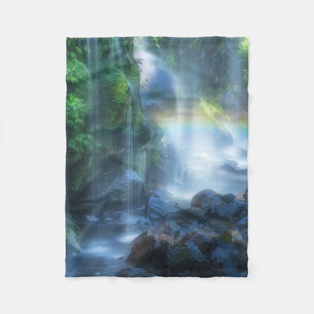 Waterfalls | Shinmata Ravine, Japan Fleecedecke (Vorderseite)