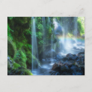 Waterfalls   Shinmata Ravine, Japan Postkarte