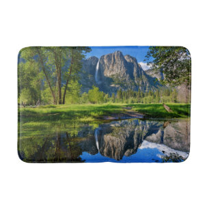Waterfalls Yosemite Falls, California Badematte