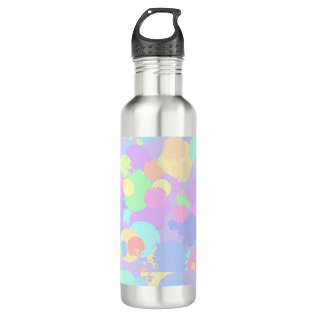 Waterfles pastel opdruk edelstahlflasche (Vorderseite)