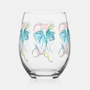 Waterfly 2 weinglas ohne stiel