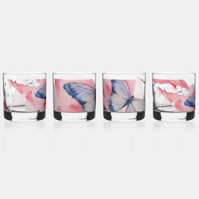 Waterfly 4 whiskyglas (Vorderseite)
