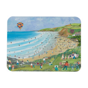 Watergate-Bucht Cornwall Magnet