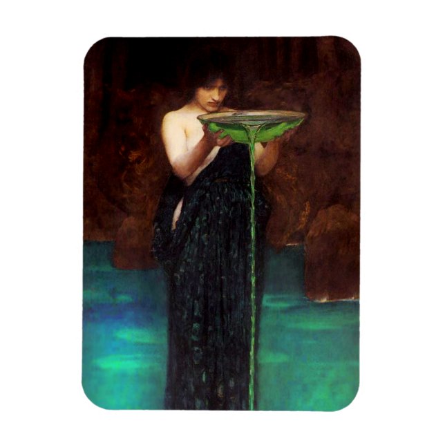 Waterhouse Circe Invidiosa Magnet (Vertikal)