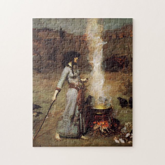 Waterhouse das magische Kreis-Puzzlespiel (Vertikal)