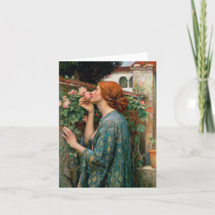 Waterhouse das Soul der Rosen-Anmerkungs-Karte Karte