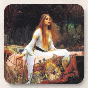 Waterhouse die Dame von Shalott Untersetzer
