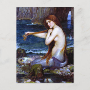Waterhouse: Die Meerjungfrau Postkarte