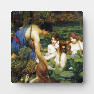 Waterhouse Hylas and the Nymphs Platte Fotoplatte